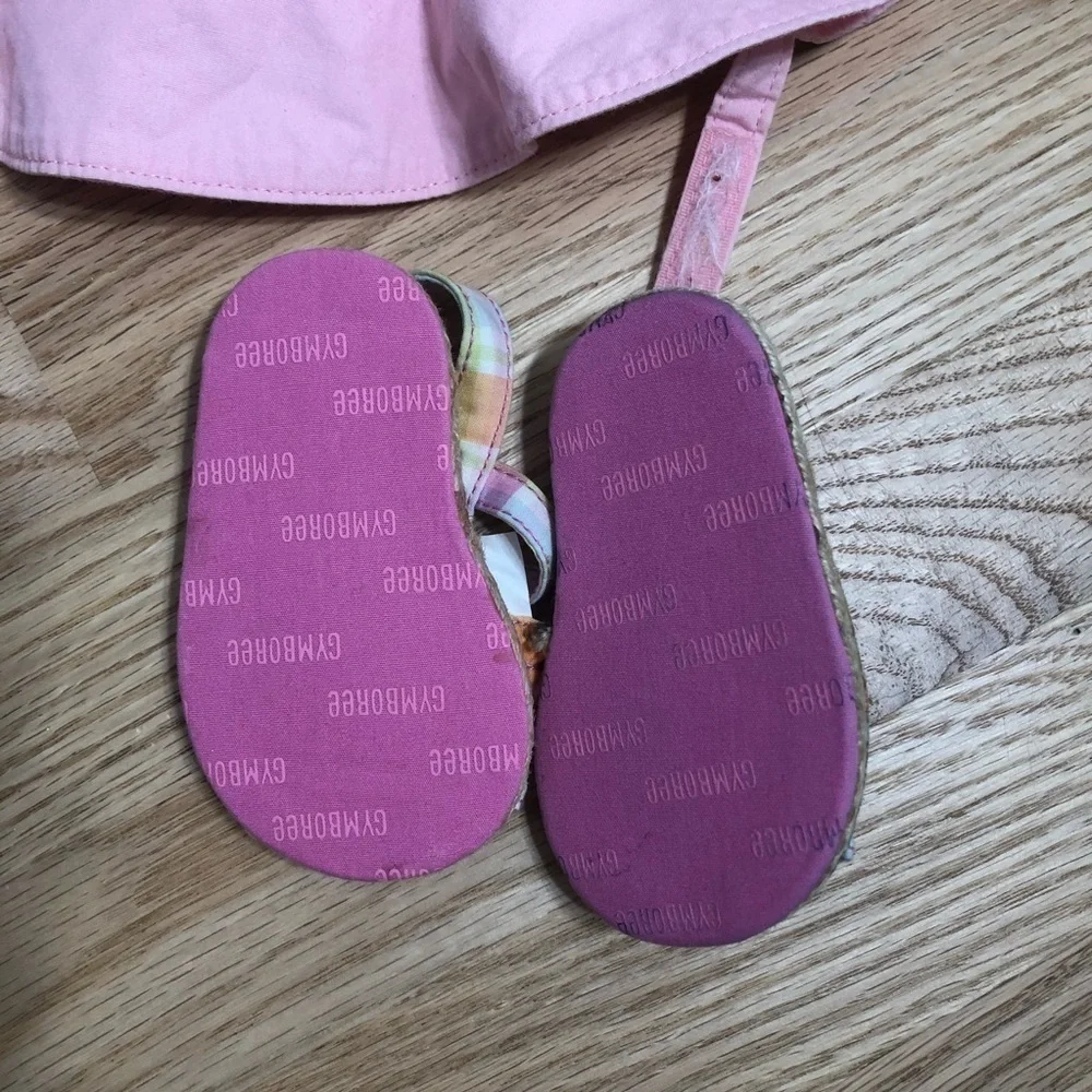 Gymboree Matching Hat and Sandals Summer Baby